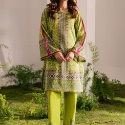 Modestouze Attires Printed Round Neck Tunic & Palazzo Co-Ords image 5