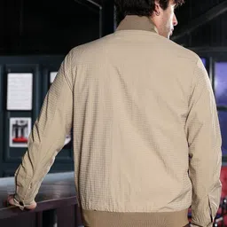 Campus Sutra Men Lightweight Bomber Jacket image 2