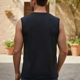 Moda Rapido Round Neck Sleeveless Regular Fit T-shirt image 3