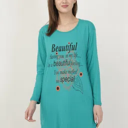 DDASPRATION Women Typography Printed Slim Fit T-shirt-picture-17