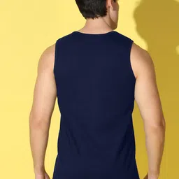 WOOSTRO Pack of 2 Printed Combed Cotton Innerwear Vests with Intelliease Technology image 3