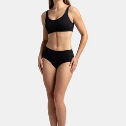 Jockey Pack of 2 Cotton Period Panty with Leak Proof Inner Absorbent Layer-SW05 image 2