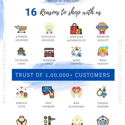 ABDESIGNS Silver Plated American Diamond Studded Saree Clip Accessories image 5