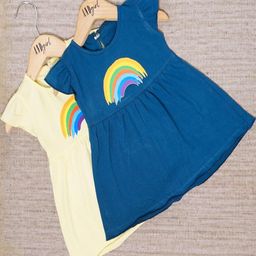 CRAZE N STITCH Girls Yellow Dresses-picture-27