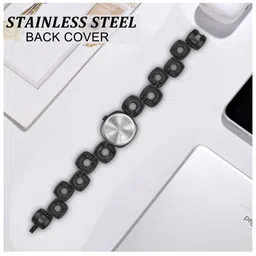 TWIXY Women Dial & Bracelet Style Straps Analogue Watch TYW-1 B-B & BLACK image 3