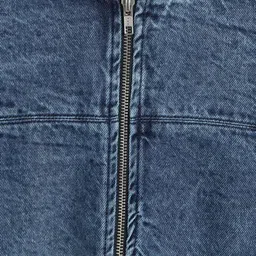 Allen Solly Junior Boys Stand Collar Denim Jacket image 3