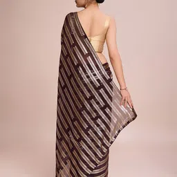 CLEMIRA Embellished Sequinned Saree image 2