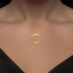 C KRISHNIAH CHETTY JEWELLERS PVT LTD Women 18Kt Gold Pendant With 0.03 Carat Diamond-2.93g-picture-24