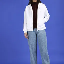 The Roadster Lifestyle Co. Hooded Zipper Front-Open Sweatshirt-image-44