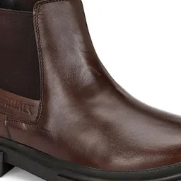AfroJack Men Korean Leather Chelsea Boots image 5