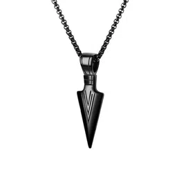 P. R. PRINTS Men Silver-Plated Vertical Bar & Ring Shaped Pendant With Chain image 2