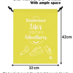 Aura Yellow Set of 6 Water Resistant Multi-Utility Organisers image 2