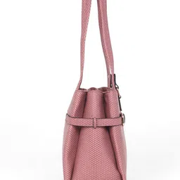 Stamp Women Textured Structured Handheld Bag image 4