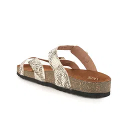 Lavie Women Round Toe Western - Embellished Open Toe Flats image 5