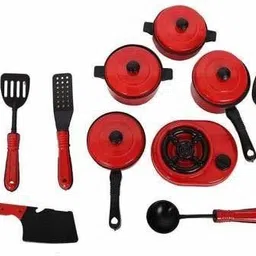 tlk Plastic Kitchen Play set of Children,Kids,baby girl,girls toys -Red-picture-27