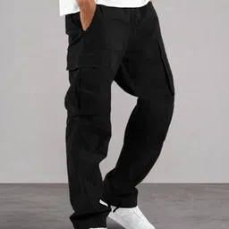 Stylecast X Kotty Men Loose Fit Trousers-picture-25