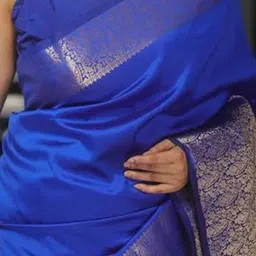 Peachmode Woven Design Zari Art Silk Heavy Work Saree image 2