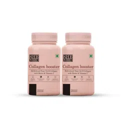 SheNeed Collagen Booster with Hydrolysed Collagen for Men & Women – 60 Capsules (Pack of 2)-image-37