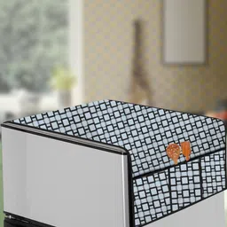 The Furnishing Tree Grey Printed Refrigerator Cover-picture-15