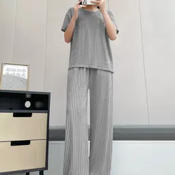 TOOCHKI Striped T-shirt Dress-picture-22