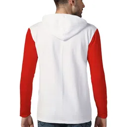 Blisstone Men Colourblocked Hooded Sweatshirt image 3