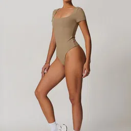 StyleCast Square Neck Short Sleeve Bodysuit image 4