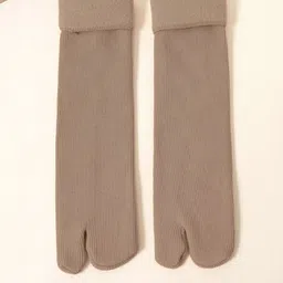 FIMS Women Pack Of 4 Striped Calf Length Thumb Socks image 2