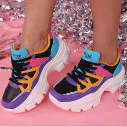 Hamster London Marcella Party Retro Multi-Color Sneakers-image-54