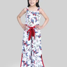 Naughty Ninos Girls Printed Top with Palazzos-image-99