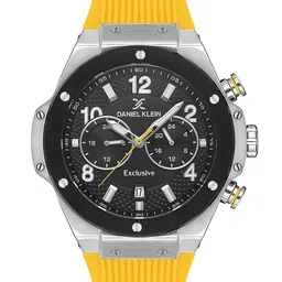 Daniel Klein Exclusive Men Textured Dial & Straps Analogue Watch DKX.1.13615-2-picture-13