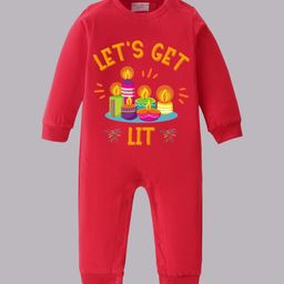 BLUSHES Infants Printed Pure Cotton Romper-picture-14