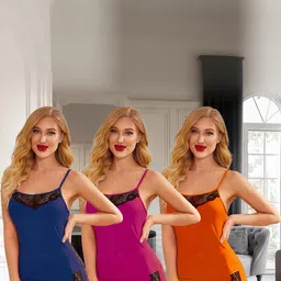 Samvar Women Multi Baby Dolls image 2