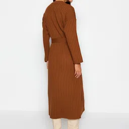 Trendyol Striped Midi Dress image 5