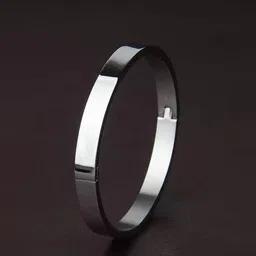 Omaya Jewels Unisex Chic & Contemporary Kada Bracelet-picture-24