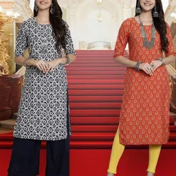 ethnic basket Cotton Embroidered Kurta-picture-28