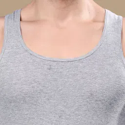 Friskers Pack Of 2 Round Neck Ribbed Cotton Innerwear Vests 17012025R-04-17 image 5