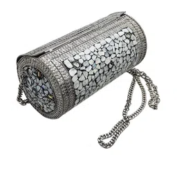 SHAKUNTLA VINTAGE Multicolor Clutch image 5