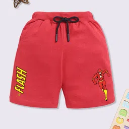 YK X Minute Mirth Boys Flash Printed Cotton Shorts-picture-24