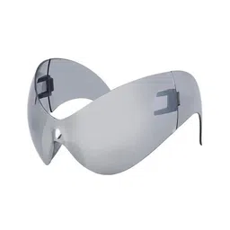 Project Shades Unisex Oversized UV Protected Lens Sunglasses eno-2-sil-Silver-picture-27