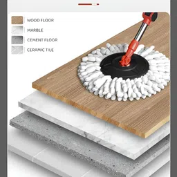 UPC White 6 piece Solid Plastic Bath Accessories Set image 3