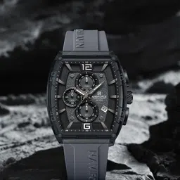 Naviforce Men Textured Dial & Straps Analogue Watch NF6101_GY W GY image 3