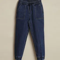 Allen Solly Junior Girls Jogger Fit Mid-Rise Jeans-picture-50
