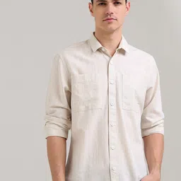 Estilocus Men Standard Striped Casual Shirt-image-26