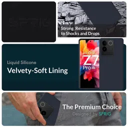 SPRIG Solid Printed Back Case Mobile Accessories image 4