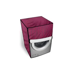 The Furnishing Tree Maroon Plastic Washing Machine Cover-picture-26