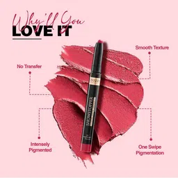 Inshine Showstopper Ultra Matte Lipstick - Nude Thrill-815 image 4