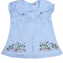 SHAKTI CREATION Girls Solid A-Line Knee Length Dress-picture-40
