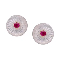 C KRISHNIAH CHETTY JEWELLERS PVT LTD Women 22KT Gold Stud Earrings - 2.63 g-picture-35