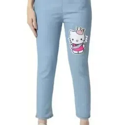 FLASTEENO Girls Regular Fit Mid-Rise Printed Jeans-image-14