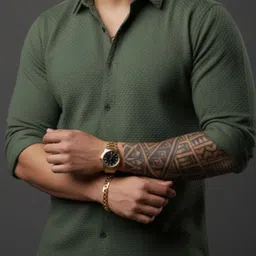 KLYZEE Men Original Casual Shirt image 3